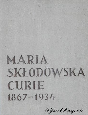 Pomnik Marii Skłodowskiej-Curie
